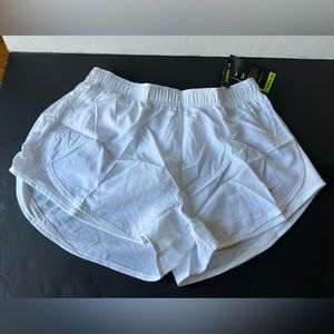 Nike Women's Tempo Running Shorts Dri-fit 3'' Brief Lined White 831558-100 M & L